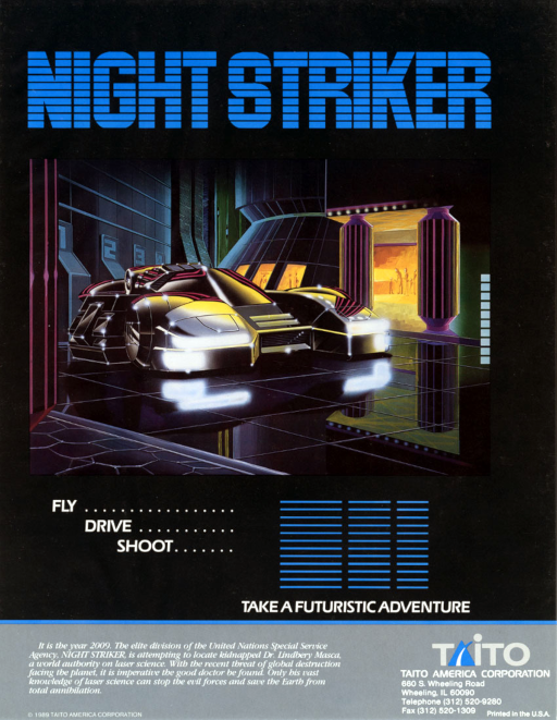 Night Striker (US) MAME2003Plus Game Cover